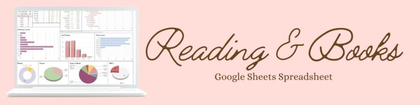 2022 Reading and books tracking spreadsheet elainehowlin HeadingsDividers