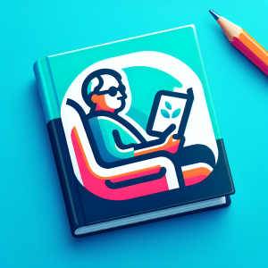 Design a logo for a book review site that caters to readers who are in search of their next great read, with a focus on a relaxed and leisurely retirement lifestyle. Capture the essence of reading and retirement in a visually appealing and inviting design.
